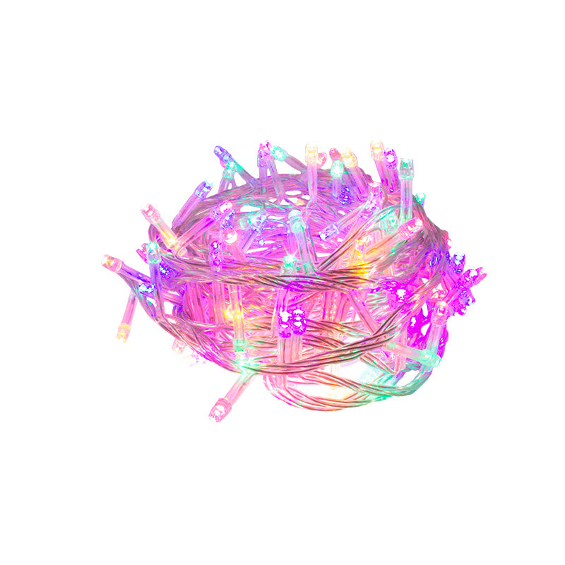 Serie De Luces Led Navideña 300 Focos Luz Multicolor 14 Mts