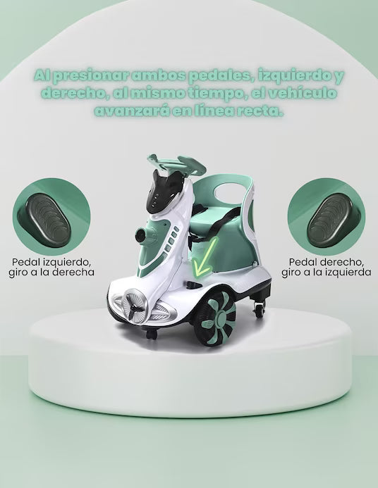 Moto montable recargable