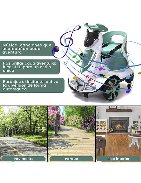 Moto montable recargable