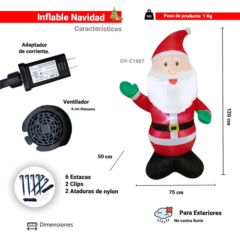 Santa Claus-Inflable