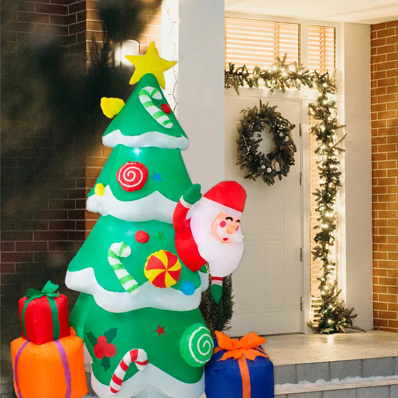 Inflable Santa Árbol