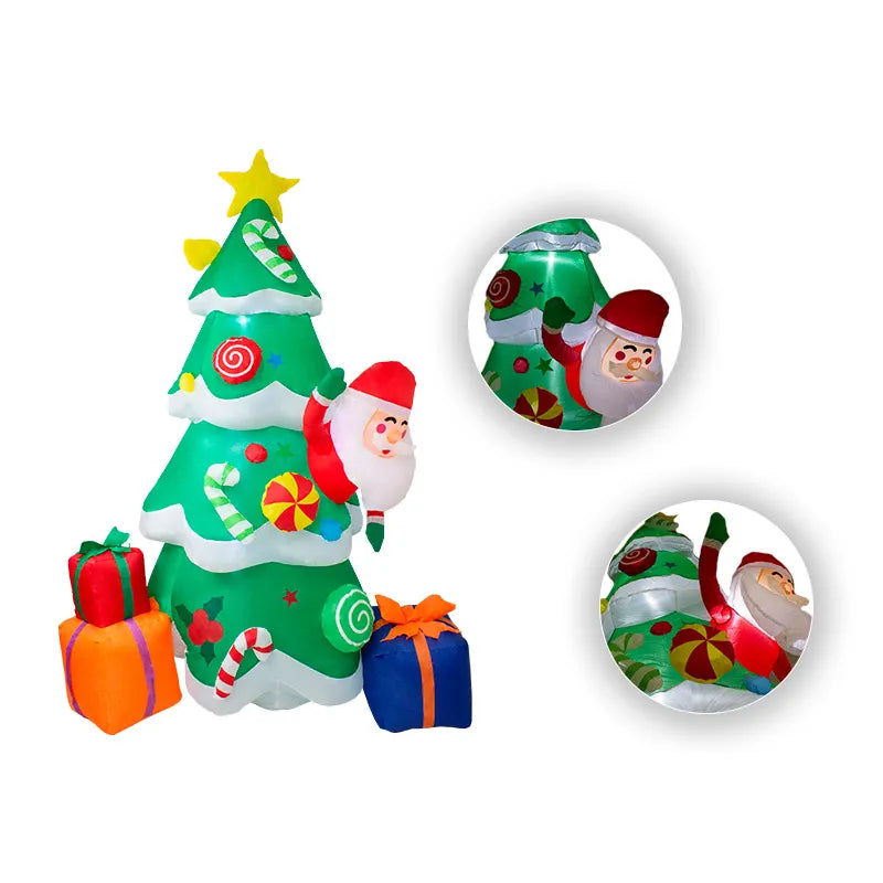 Inflable Santa Árbol